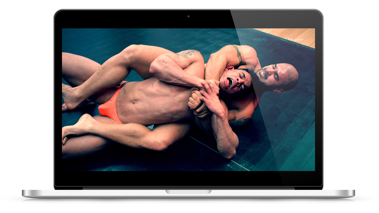 After downloading, how to watch Movimus Wrestling matches?